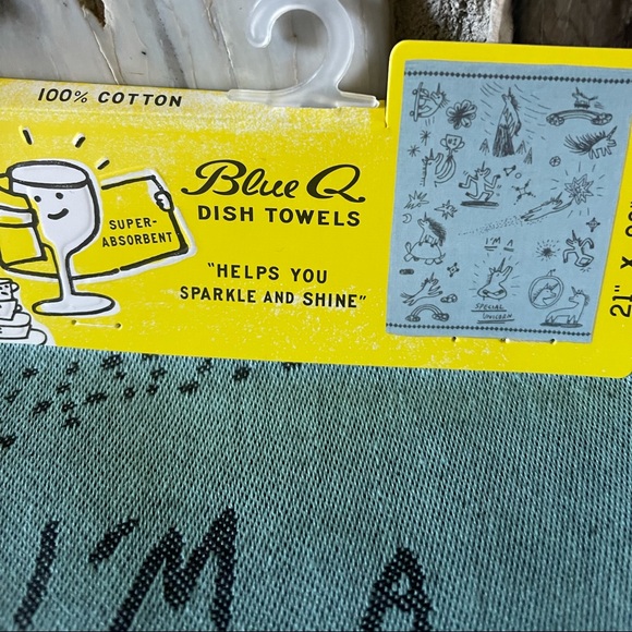 🔥1 day sale🔥 3/$25 on all BLUE Q dish towels - Picture 3 of 3